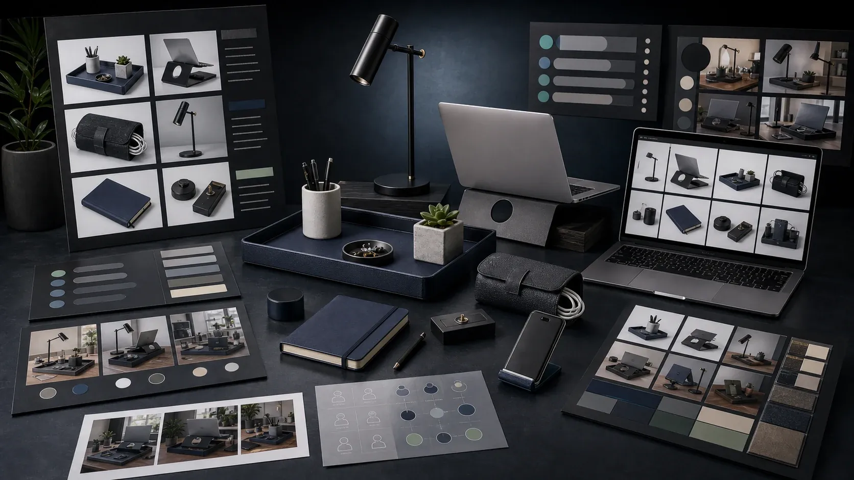 Brand DNA connected to product catalog context for ecommerce content generation.