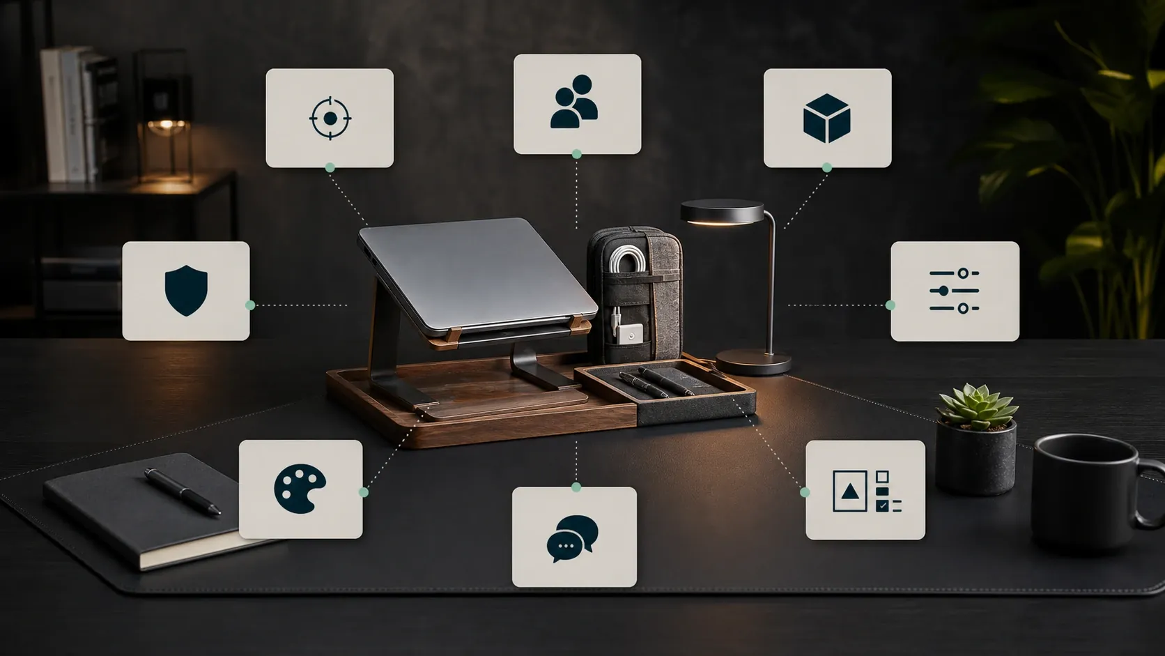Seven inputs for building an ecommerce AI brand voice including product catalog, buyer context, visual style, and claim boundaries.